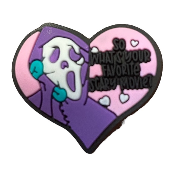 Scream Crocs Shoe Charm | Accessories | Scream Ghost Face So Whats Your Favorite ...